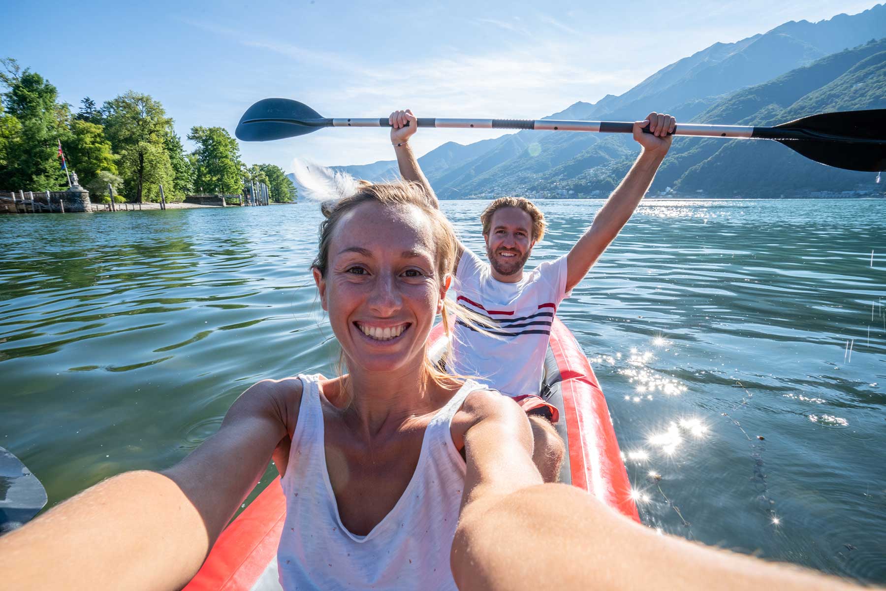 Selfie In Kayak