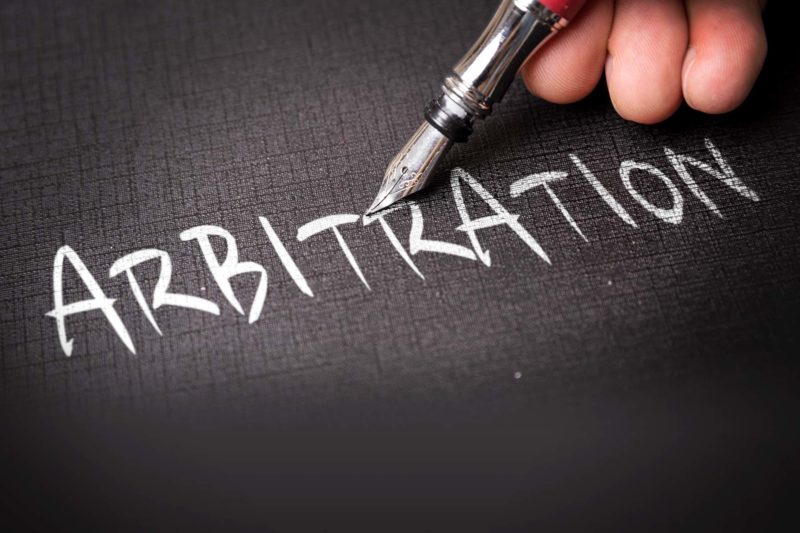 Arbitration Spelled Out On BlackBoard