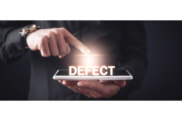 DEFECT spelled out over a Pad