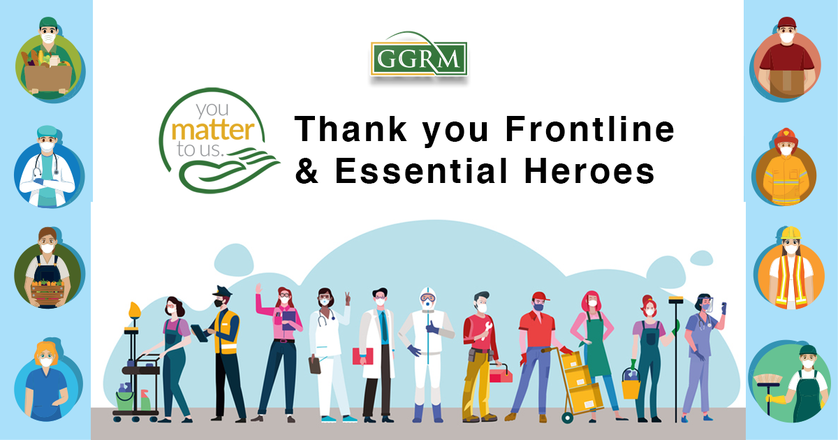 Thank You Frontline & Essential Heroes