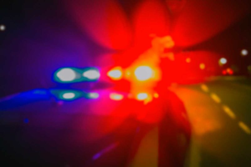 Emergency Lights On Vehicle